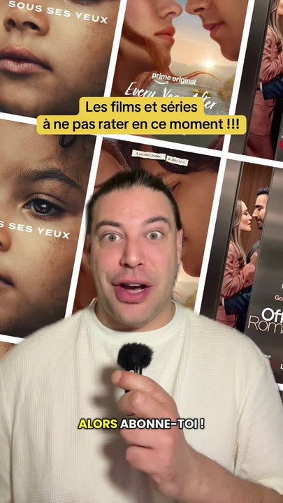 Les films et séries à ne pas rater en ce moment