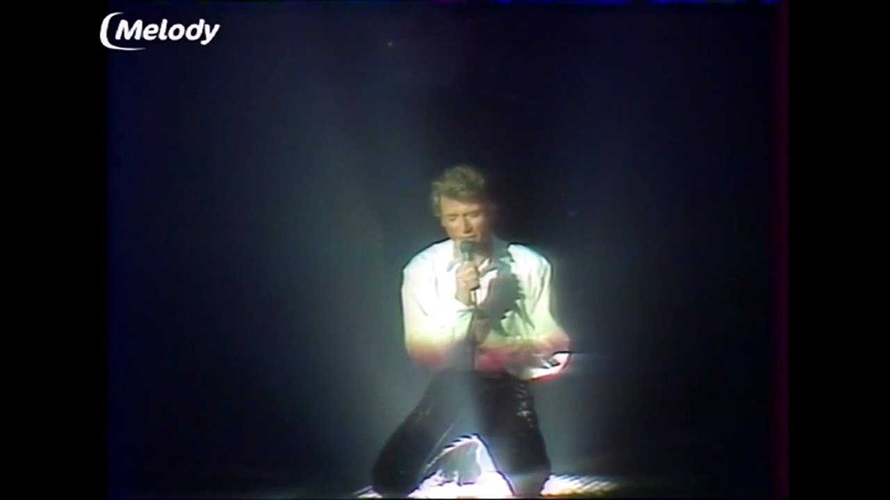1985 - Johnny Hallyday - En Répétitions au Zénith pour le “Champs-Élysées” Spécial Brel (Antenne 2, 9 Février)