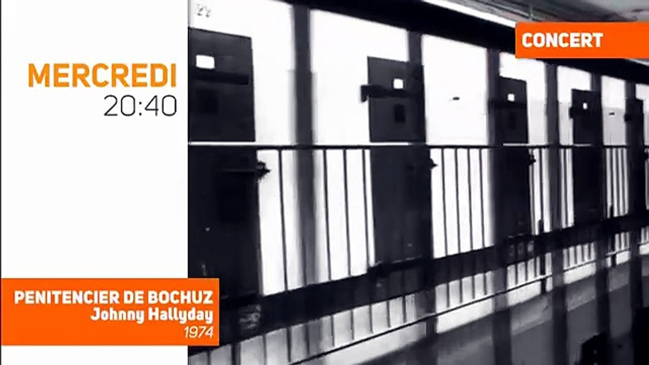 2018 - Johnny Hallyday - Bande-Annonce du Concert au Pénitencier de Bochuz (1974) sur Melody TV (4 Décembre)