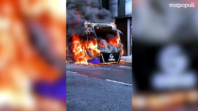 Así quedaron las calles de Belfast tras los disturbios