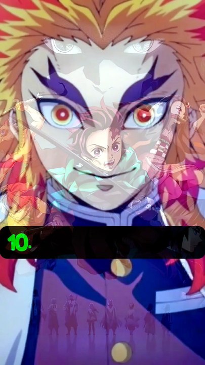 10 Strongest Demon Slayer Characters #shorts