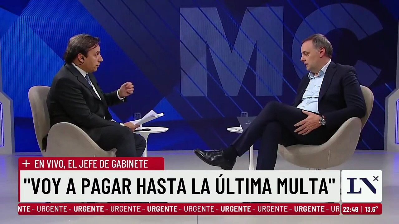 Adorni explicó los motivos por los qué se mudó a Indio Cuá
