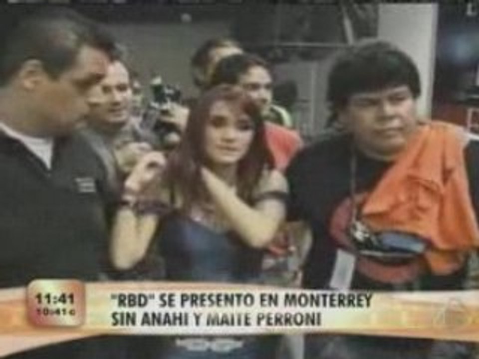 RBD se presento en Monterrey - (ESCANADLO TV)