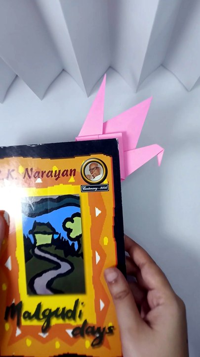 🕊️ Wings Between the Pages | Crane Origami Bookmark.