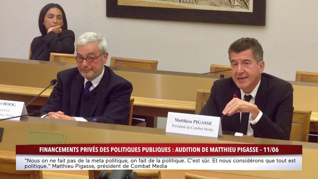Matthieu Pigasse annonce la création prochaine d’une Fondation Combat