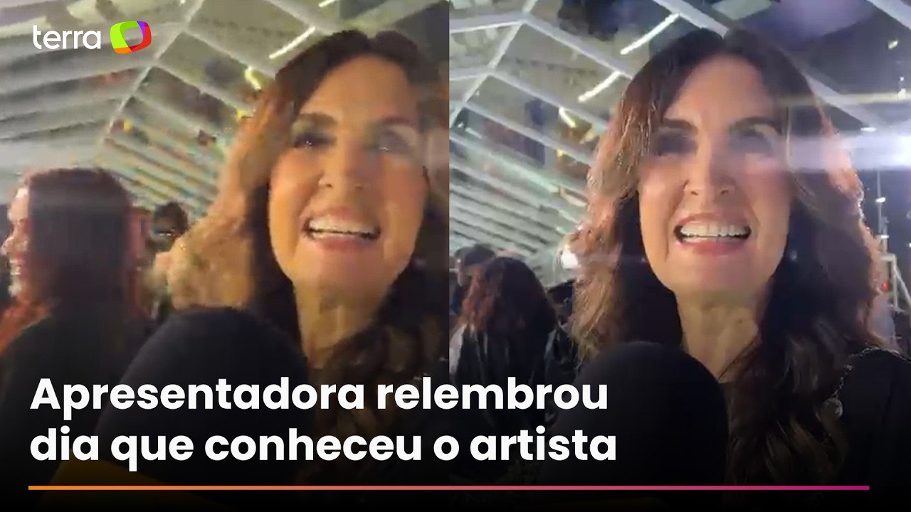 Fátima Bernardes revela que conheceu Cazuza como ‘bailarina’ no Fantástico: ‘Foi ali que virei fã’