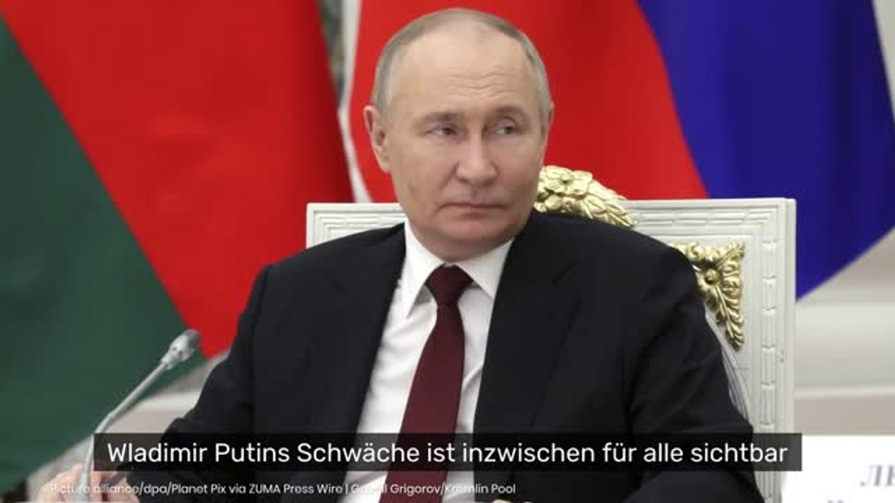 Wladimir Putin: Schwäche des Kremlchefs nicht zu übersehen - Moskau gesteht Probleme