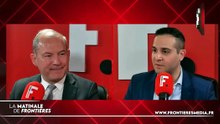 Passage de Patrice Huiban, Président de Nouvel essor français sur Frontières
