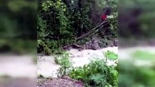 Sağanak yağışlar Bolu'yu fena vurdu! Tarım arazileri göle döndü!