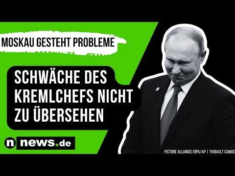 Wladimir Putin: Schwäche des Kremlchefs nicht zu übersehen - Moskau gesteht Probleme