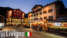 Livigno Italy | Cozy Evening Walk In Isolated Farming Village | Little Tibet of Italy 4k
