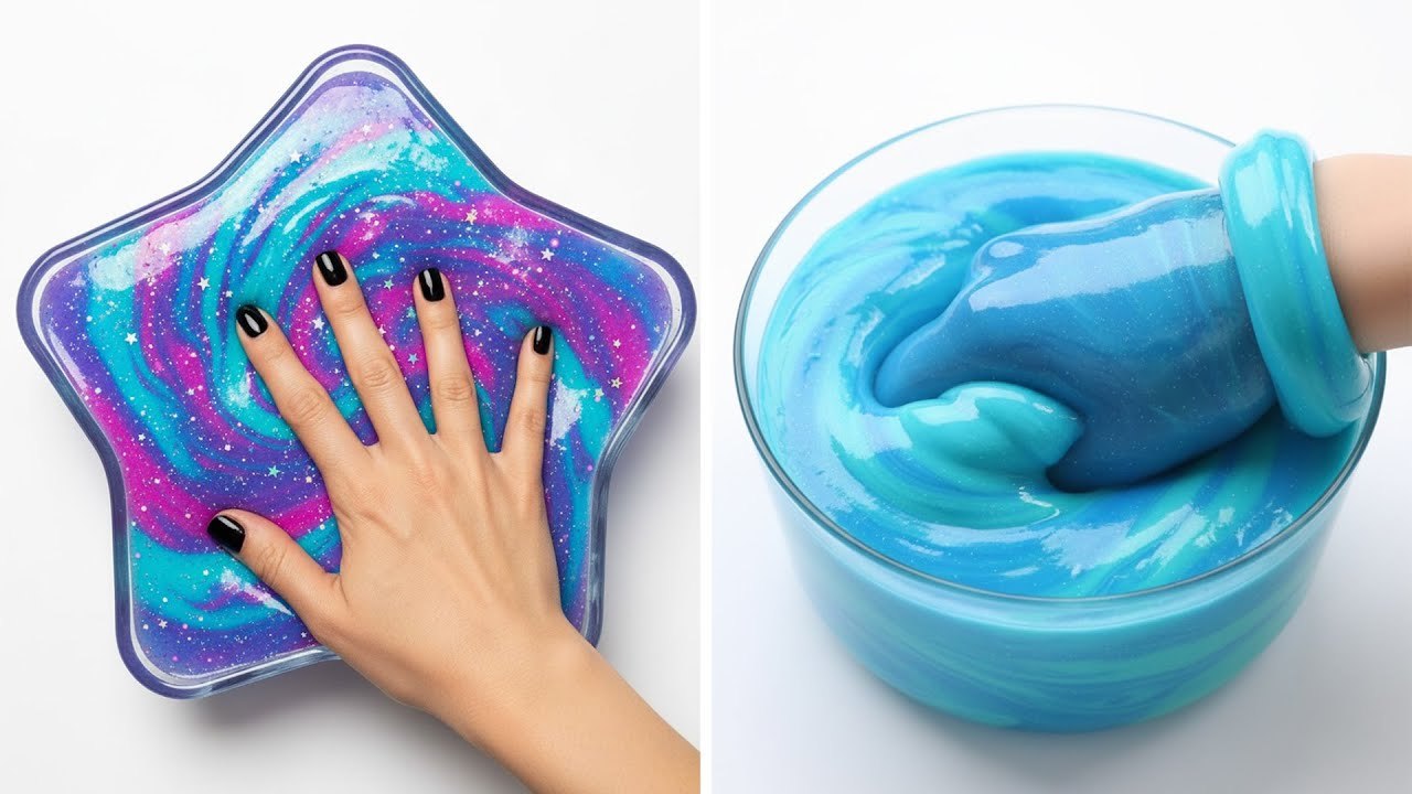 1 Hour of Relaxing Slime ASMR for Stress Relief before Sleep