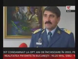 UFOs crash into Romanian fighter jet