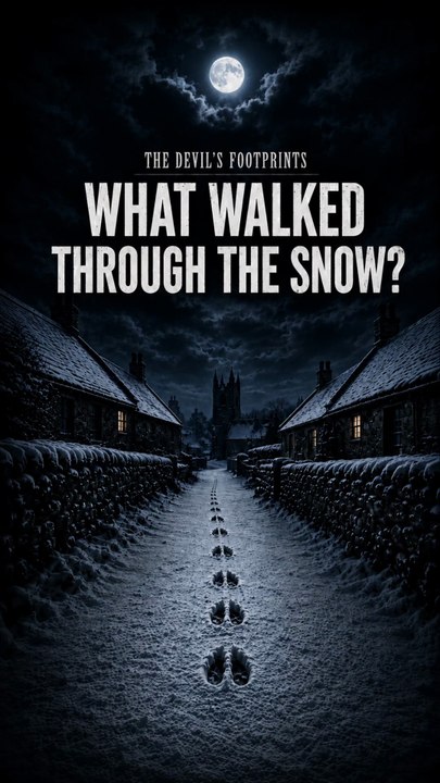 Footprints Crossed The Snow… But No One Could Explain What Made Them