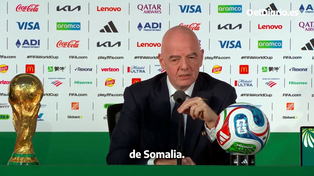 Infantino, sobre el árbitro al que se le denegó la entrada a EEUU: "Relajarse"