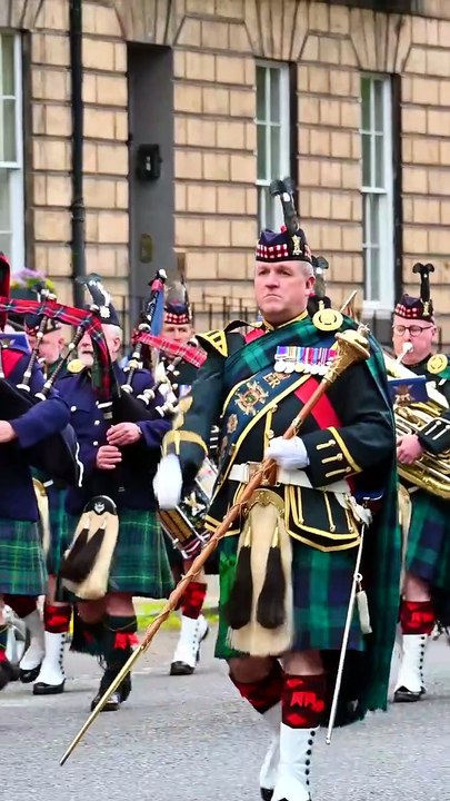 Atholl Highlanders. 💙🤍