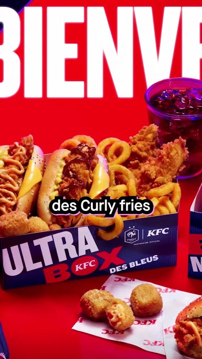 KFC sort son Menu Coupe Du Monde de FIFA