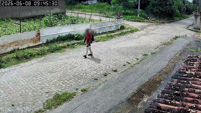 Iluminado por Câmeras de Segurança: Homem Rouba Ferramentas e Sapatos em Residência no Loteamento H-Minor Magalhães, Igaraçu
