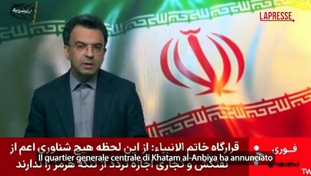 Iran, Teheran chiude lo Stretto di Hormuz: Qualsiasi nave sar? bersagliata