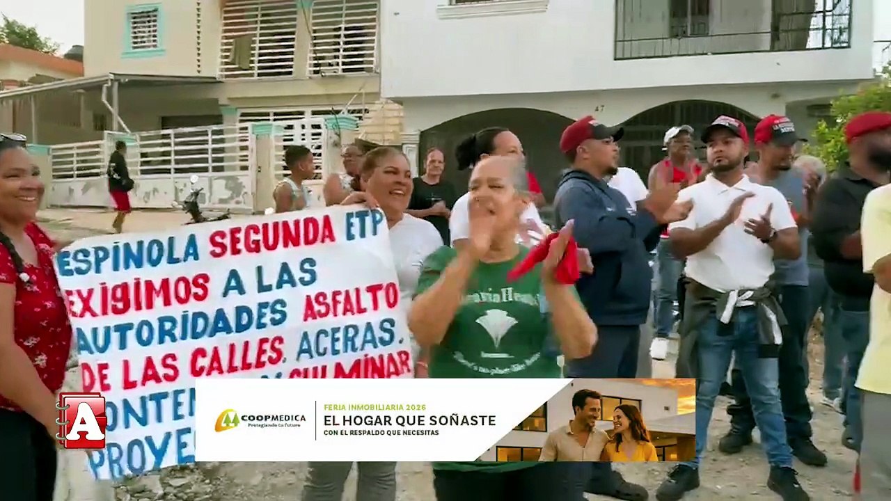 Moradores del sector Espínola en SFM se lanzan a las calles en masiva vigilia por el arreglo de sus vías