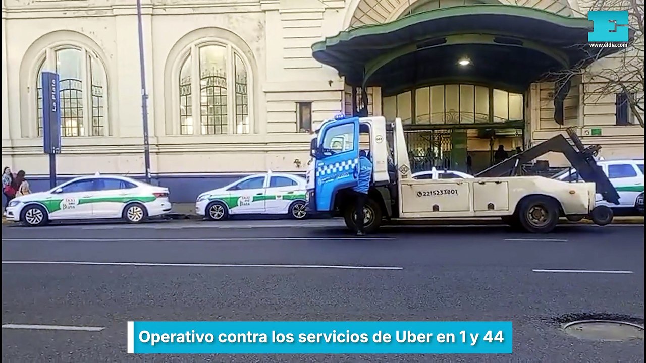 Operativo contra los servicios de Uber en 1 y 44