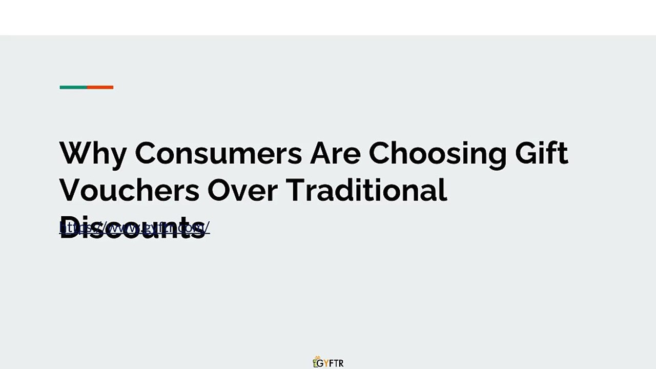 Why Consumers Are Choosing Gift Vouchers Over Traditional Discounts