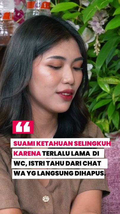 Suami ketahuan selingkuh karena terlalu lama di wc atau di kamar mandi, istri tahu dari isi chat WA