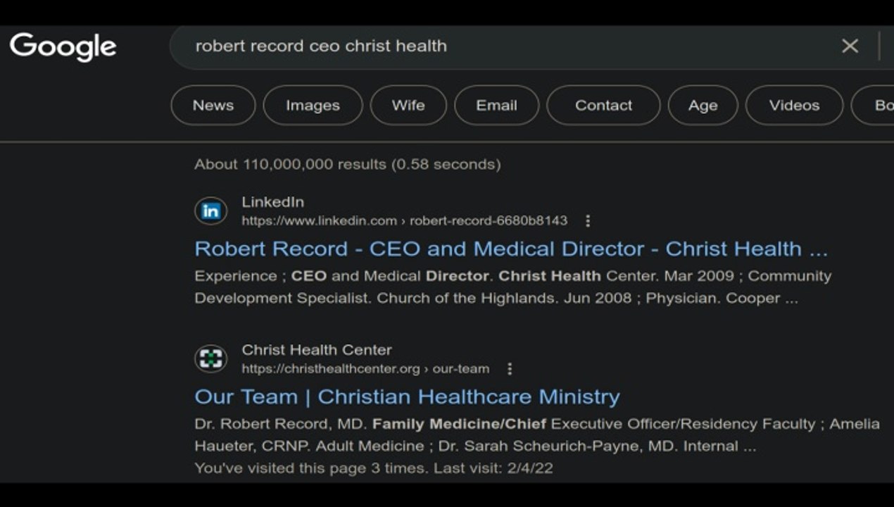 I Discuss Having My Misdiagnosed Injury Reassessed With Christ Health CEO Dr. Robert Record MD