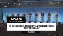 Meloni urges tougher stance on Iran, single voice on Ukraine