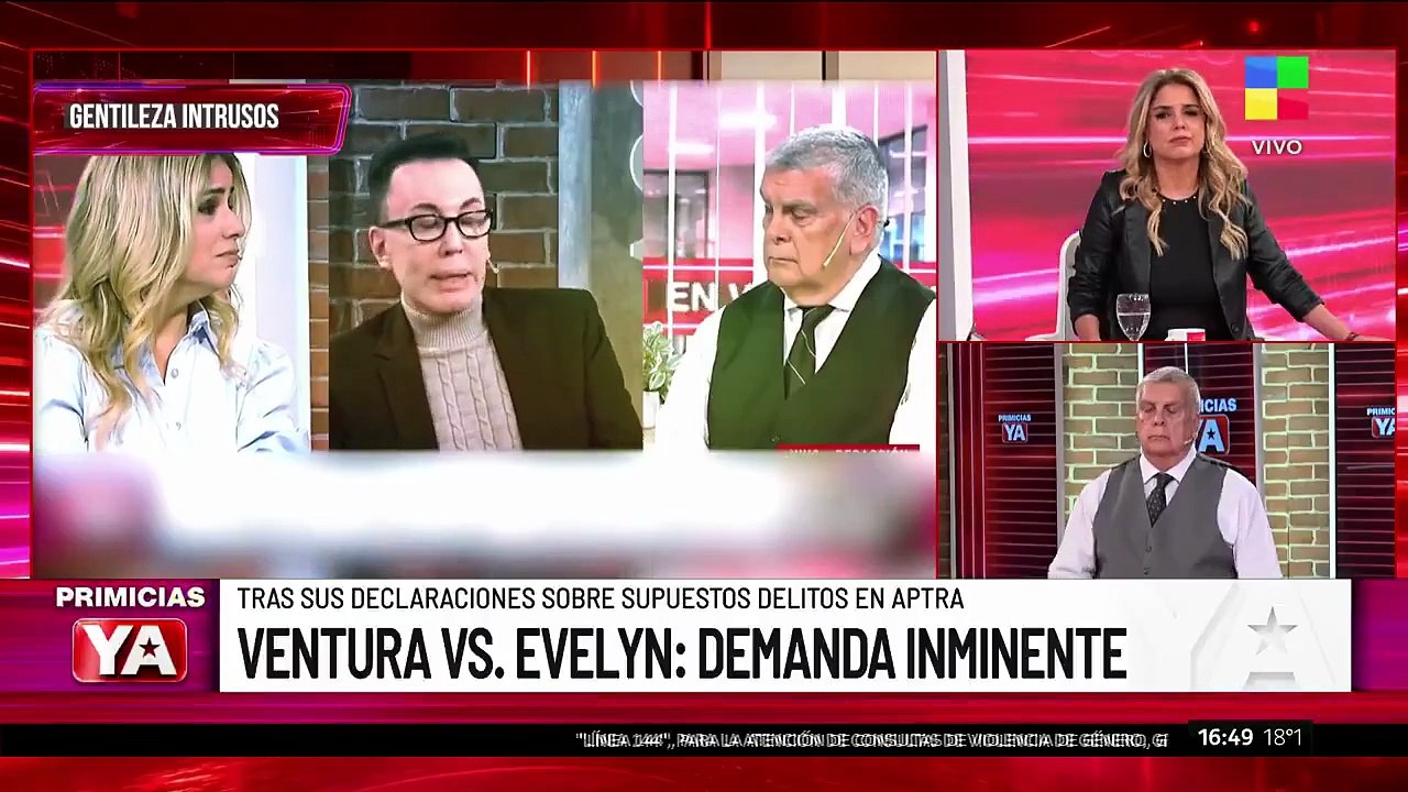 Luis Ventura estalló al aire y confirmó la dura decisión que tomó contra Evelyn Von Brocke: "La mugre..."