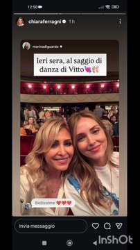 Chiara Ferragni story il saggio di danza di vitto e il suo brand