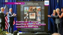 God bless America: Ralph Lauren unveils stamp collection for 250th US anniversary