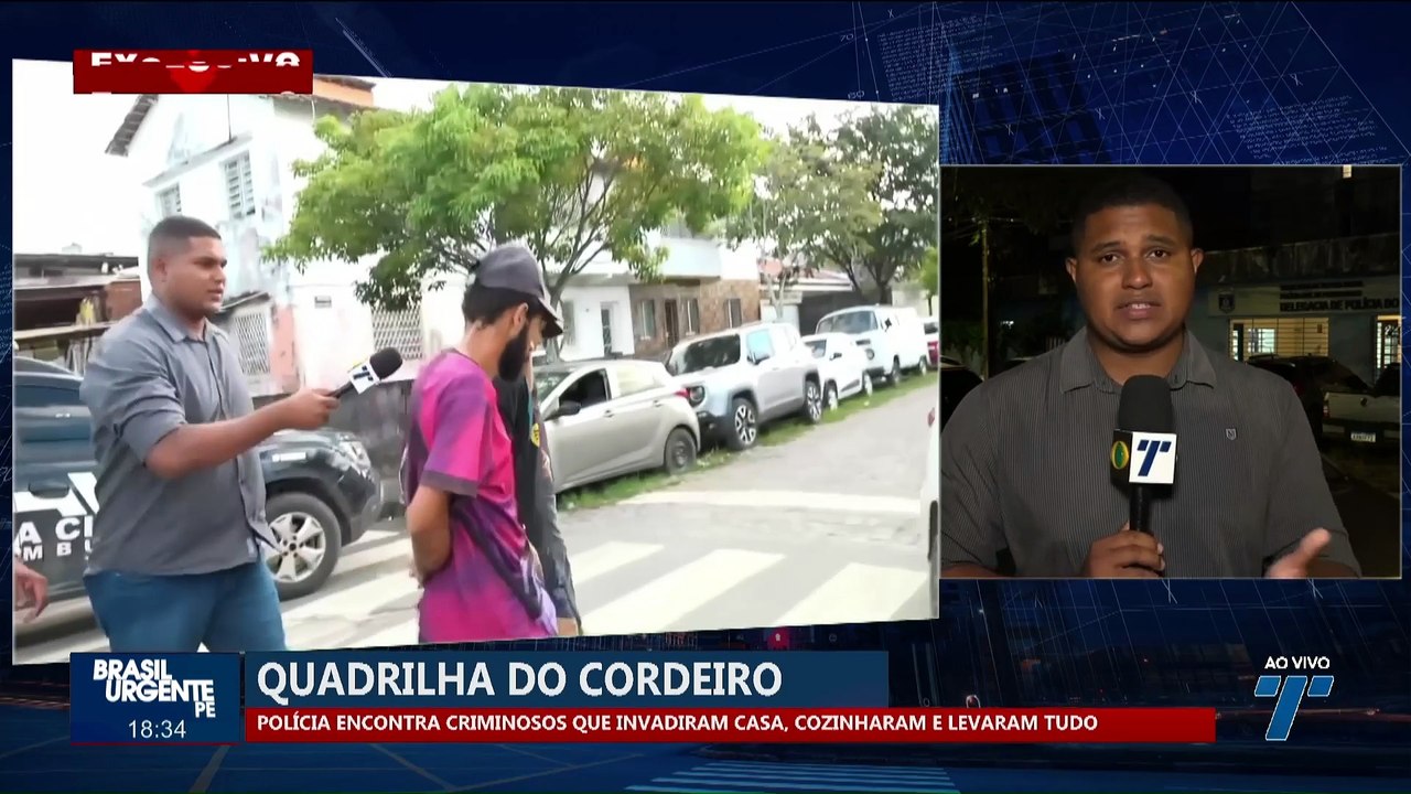 Quadrilha do Cordeiro: polícia encontra criminosos que invadiram casa, cozinharam e levaram tudo