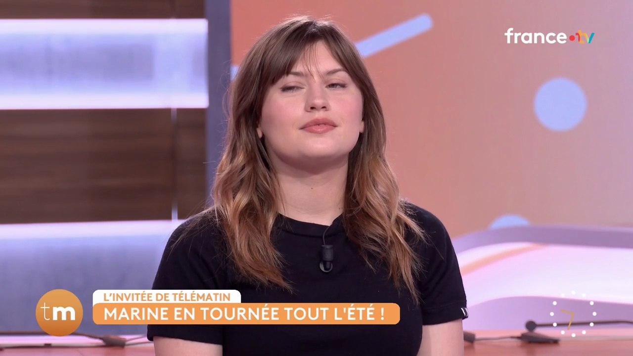 Télématin : Marine de la Star Academy intéressée par le cinéma ?
