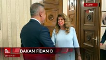 Bakan Fidan, Bulgaristan Cumhurbaşkanı Yotova ile görüştü