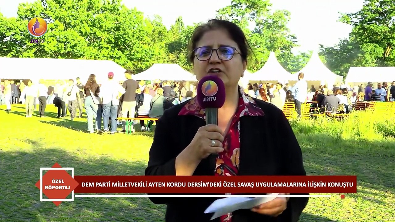 JIN TV |ÖZEL RÖPORTAJ-Ayten Kordu-Songül Erol Abdil-Dersim'de özel savaş politikaları