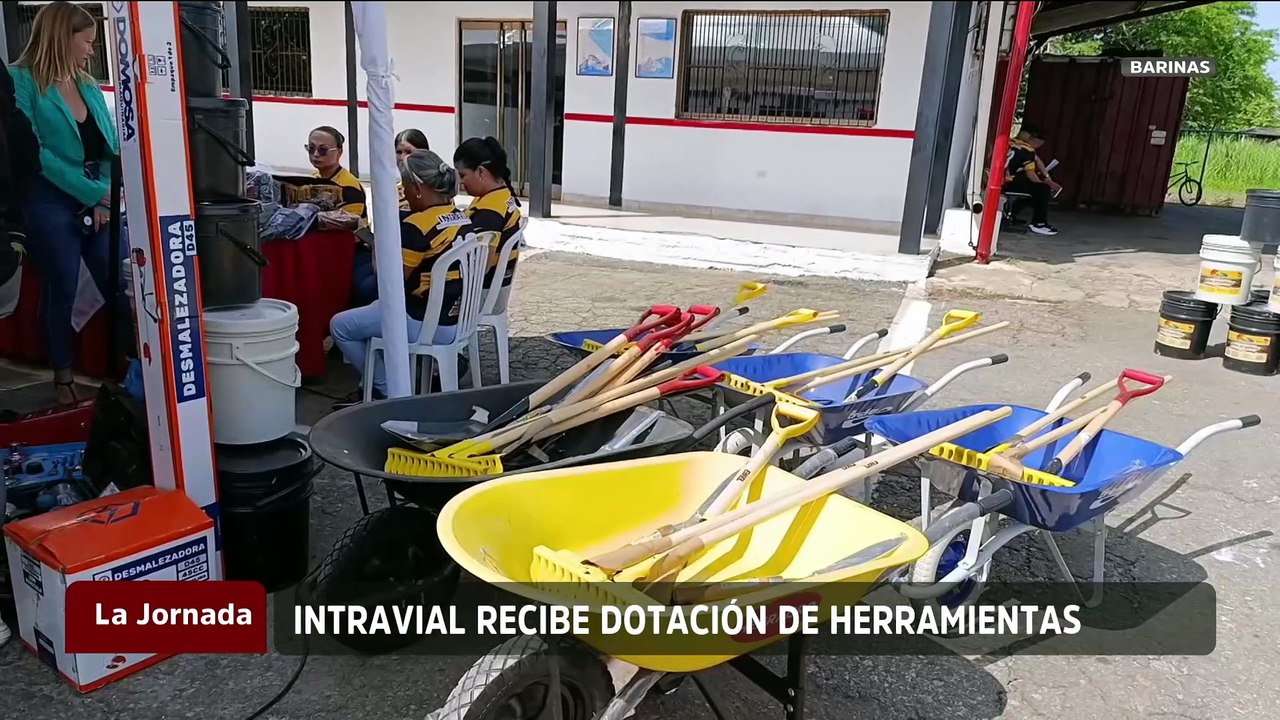 Barinas | Intravial recibe dotación de herramie...
