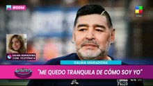 Dalma Maradona habló de los audios que la quebraron en el juicio por la muerte de Maradona: "Mi tesoro"