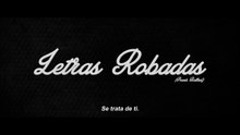 LETRAS ROBADAS | TRAILER OFICIAL