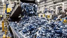 Incredible Manufacturing Process Old Clothes & Rubber Belts Become Tennis Balls