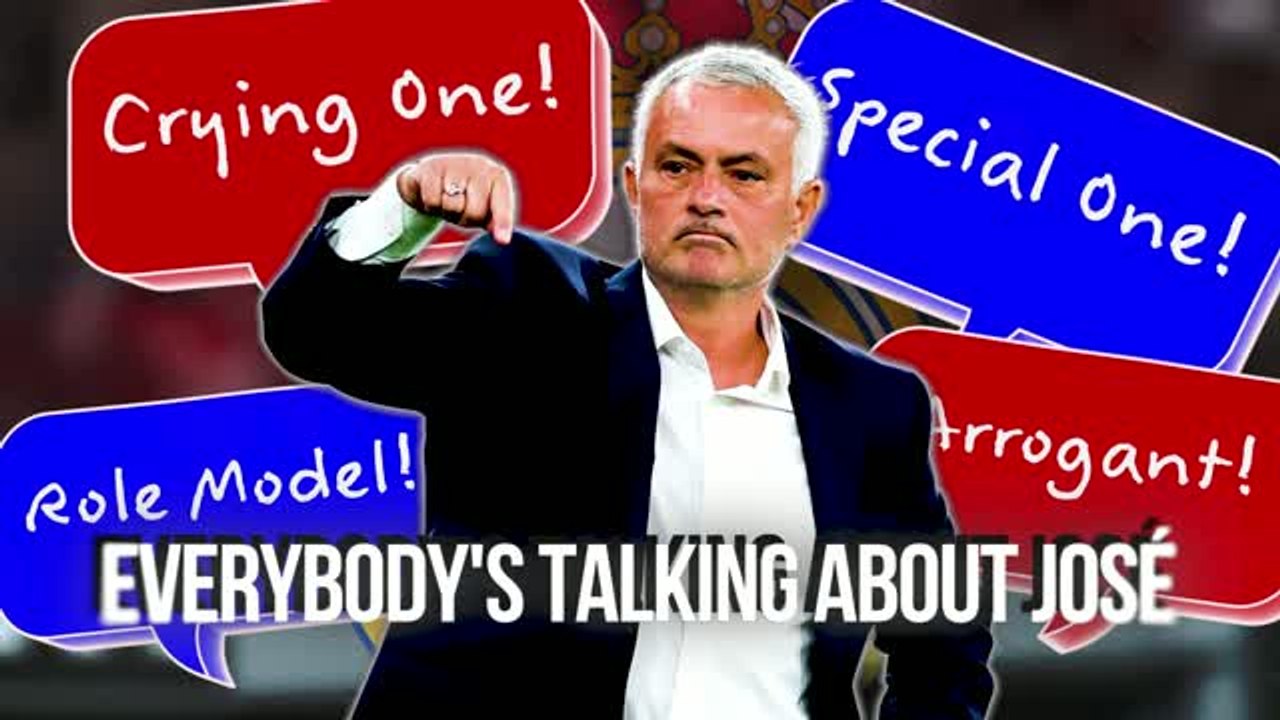 Legend, role model, crying one? - Everyone's talking about Mourinho