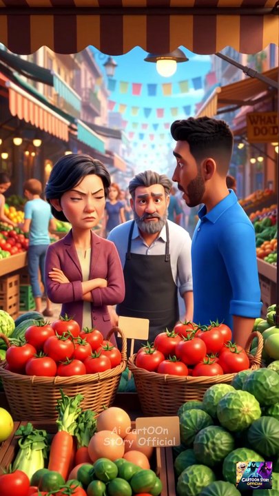 Market Joke Animation | My Chinese Friend's Wife Had The Funniest Reply Ever! 😂 | #shorts #viral