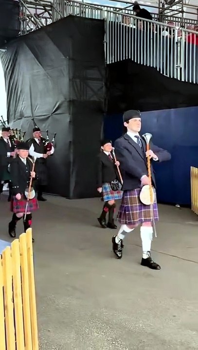 Medley Intro - St Laurence  O'ToolePipe Pipe Band 2026 🤍💙 #pipeband #drums #bagpipes