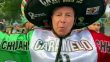 Caramelo llega al estadio y lanza su pronóstico para México