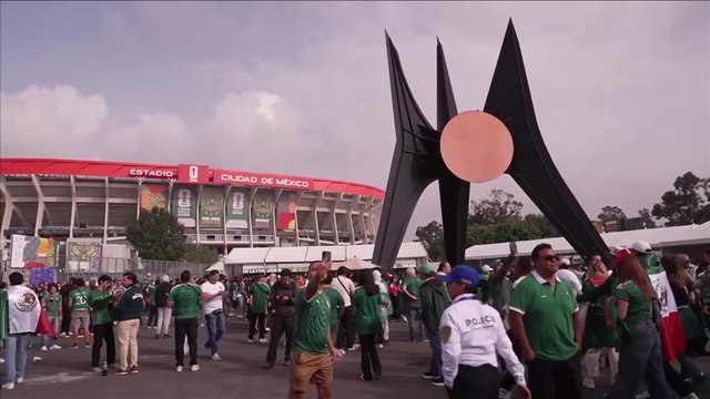 Los fans de Mexico generan un hermoso ambiente antes del inicio del Mundial