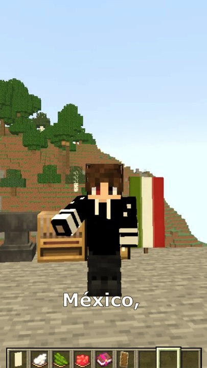 estandarte y escudo mexico en Minecraft - Tutorial