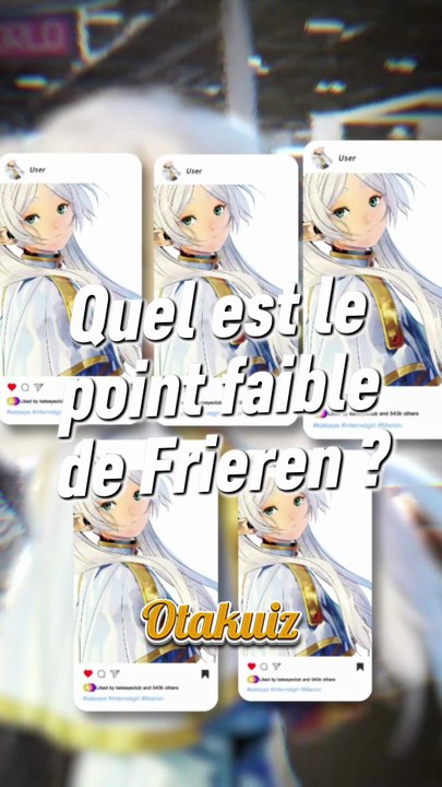 Quel est le point faible de Frieren ?