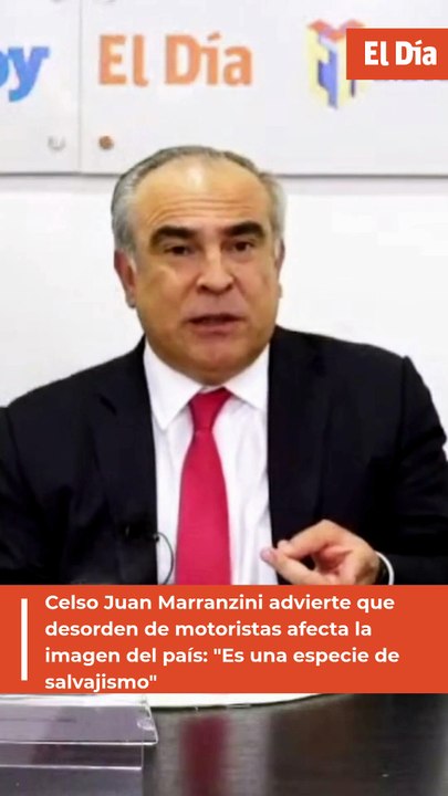 Celso Juan Marranzini advierte que desorden de motoristas afecta la imagen del país: "Es una especie de salvajismo"