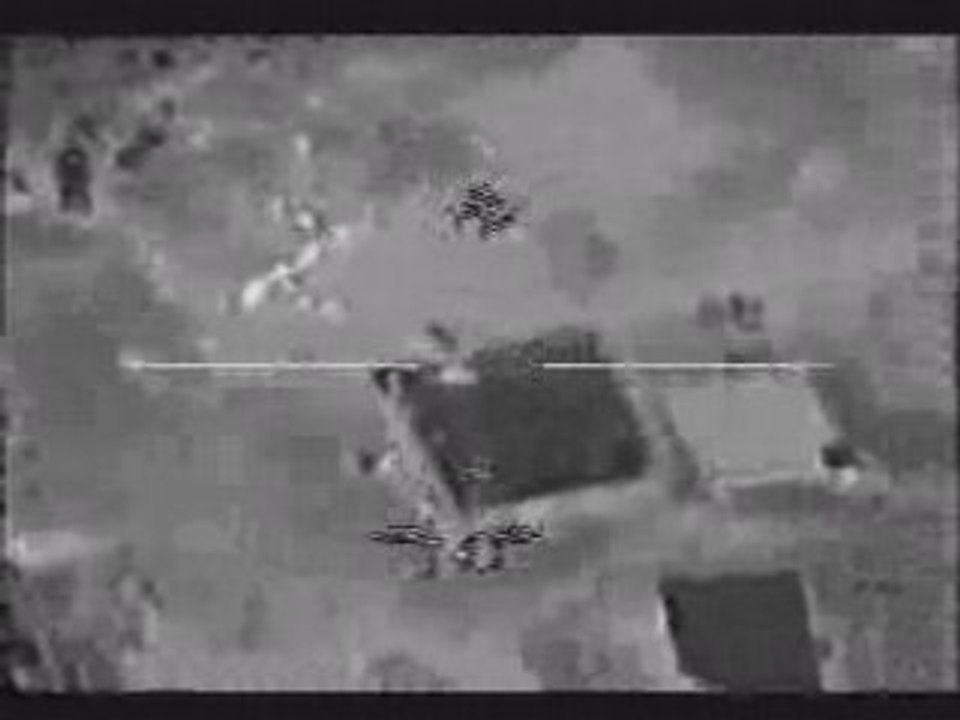 AC130 Gunship at target practice