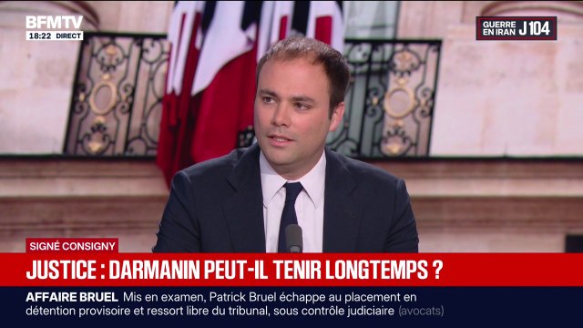 SIGNÉ CONSIGNY - Démission de Gérald Darmanin: “On ferait sauter un fusible, mais on ne règlerait rien”, estime Charles Consigny